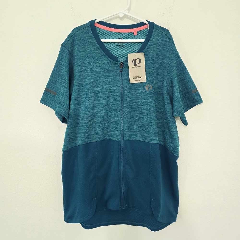 Pearl Izumi Symphony Jersey Women's XL Teal Breeze